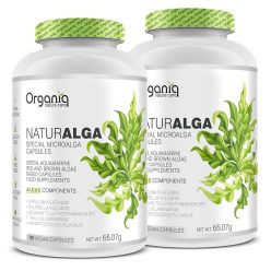Alga kapszula komplex, prémium minőségű spirulina, chlorella alga és astaxanthin egyedi keveréke.