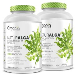 Alga kapszula komplex, prémium minőségű spirulina, chlorella alga és astaxanthin egyedi keveréke.