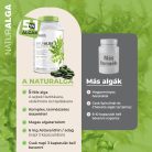 Alga kapszula komplex, 5 fajta prémium minőségű alga: spirulina, chlorella alga, astaxanthin, barna alga és alga kalcium egyedi keveréke.
