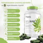 Alga kapszula komplex, 5 fajta prémium minőségű alga: spirulina, chlorella alga, astaxanthin, barna alga és alga kalcium egyedi keveréke.
