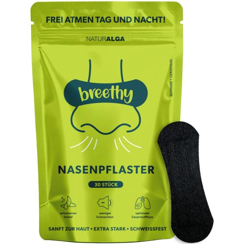 Breethy légzéskönnyítő orrtapasz (30 db)